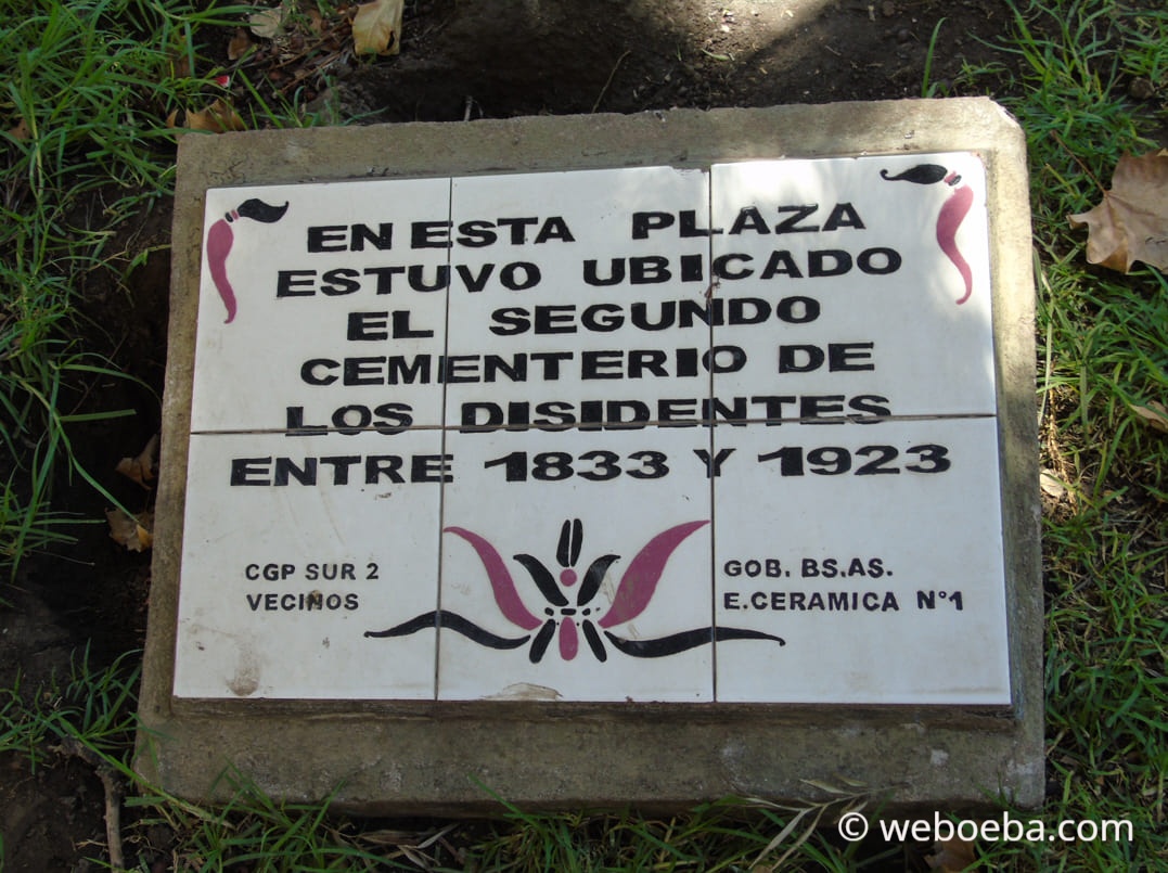 Homenaje Segundo Cementerio de Disidentes