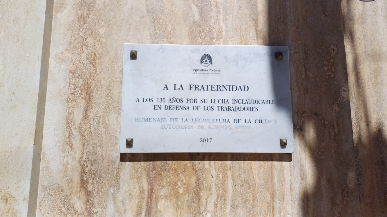 Homenaje a la Fraternidad