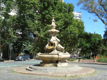 Fuente decorativa