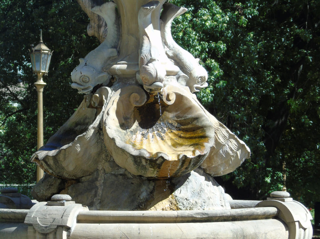 Fuente decorativa