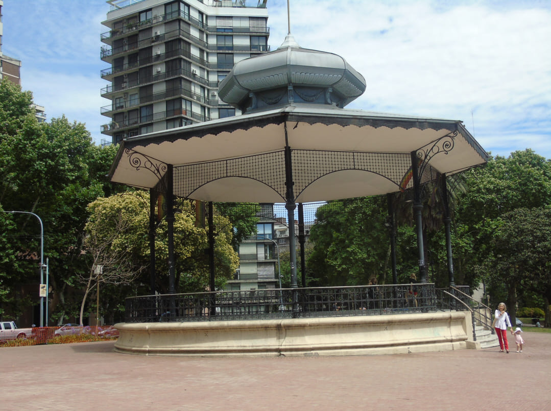 Kiosco para banda musical