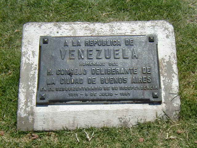 Homenaje a la República de Venezuela