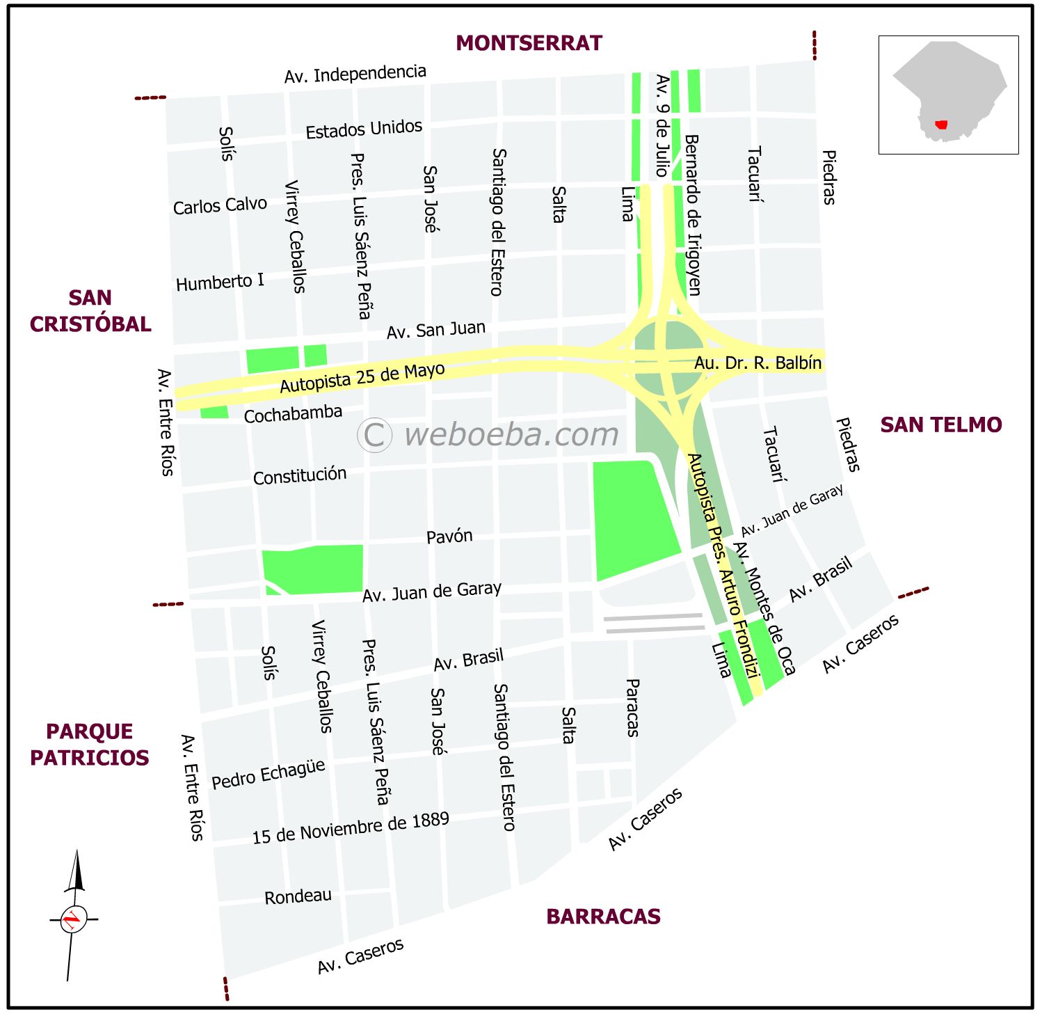 Mapa de Constitución