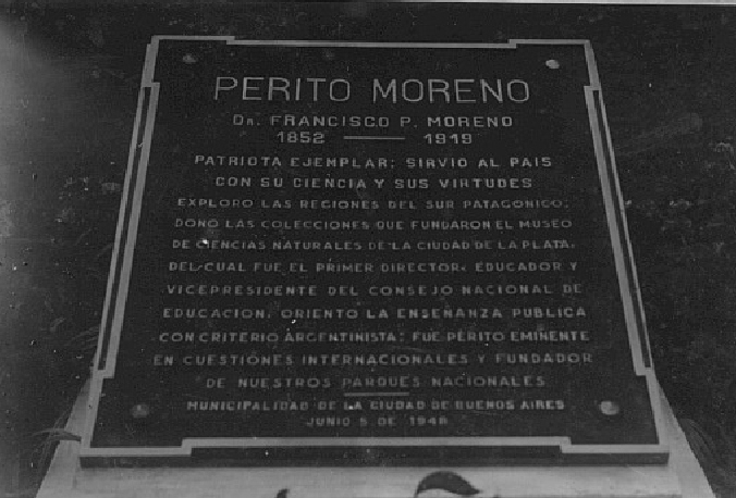 Homenaje al Dr. Perito Moreno