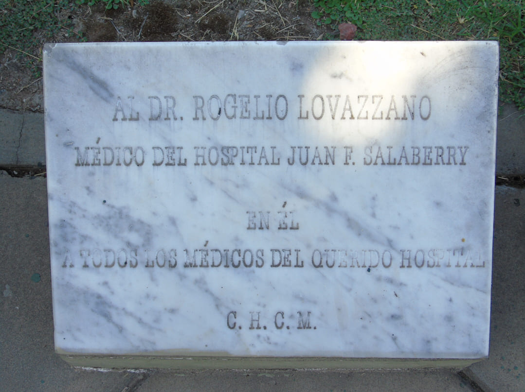 Homenaje al Dr. Rogelio Lovazzano 1