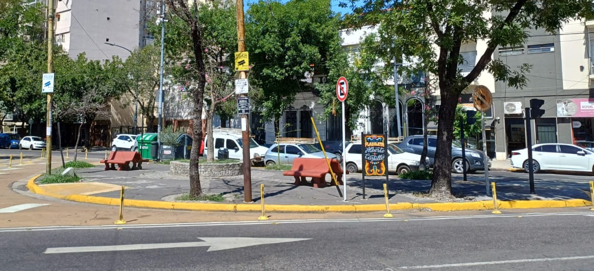 Vista de la plazoleta