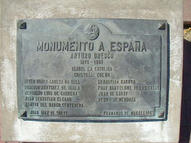 NOMINA PERSONAJES INTEGRANTES DEL MONUMENTO A ESPAÑA