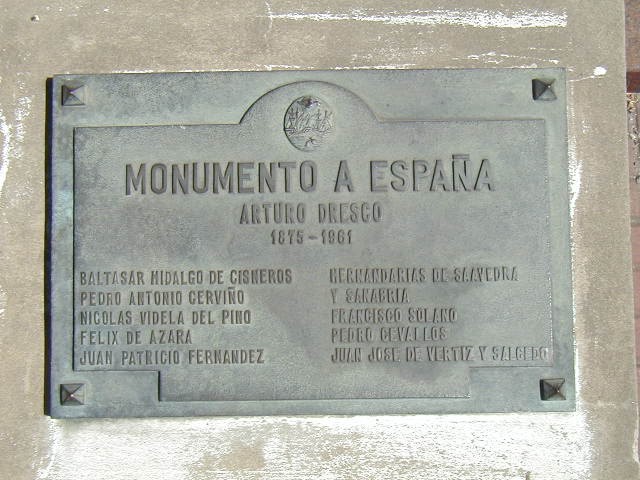 NOMINA PERSONAJES INTEGRANTES DEL MONUMENTO A ESPAÑA