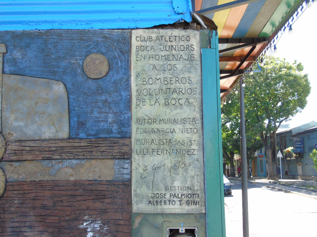 Plazoleta Bomberos Voluntarios de La Boca