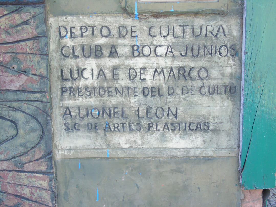 Plazoleta Bomberos Voluntarios de La Boca