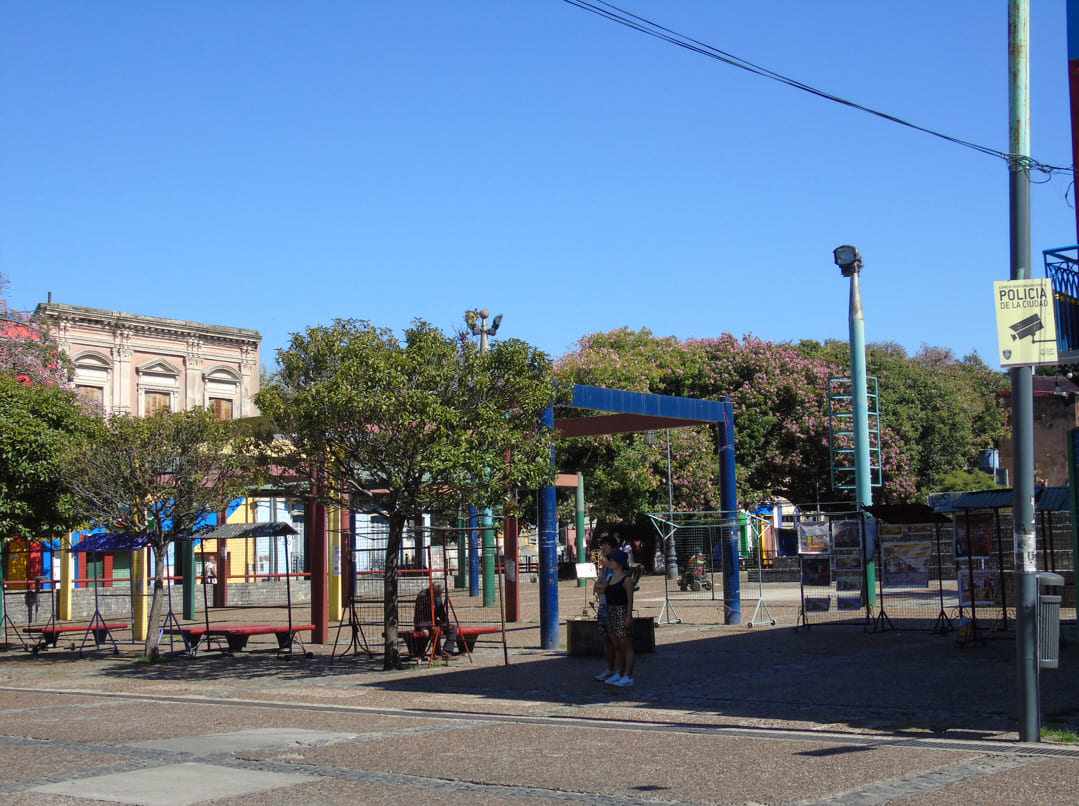 Plazoleta Bomberos Voluntarios de La Boca