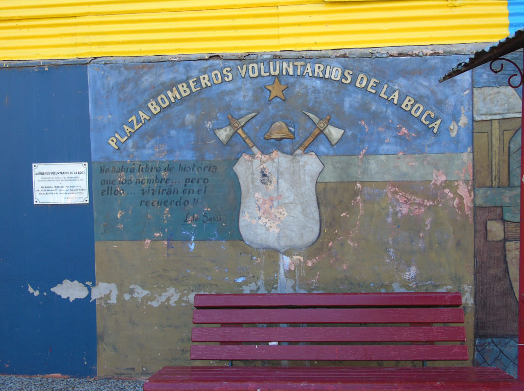 Plazoleta Bomberos Voluntarios de La Boca