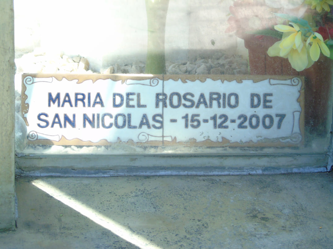 Virgen del Rosario San Nicolás