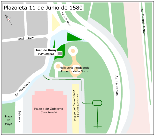 Plazoleta 11 de Junio de 1580