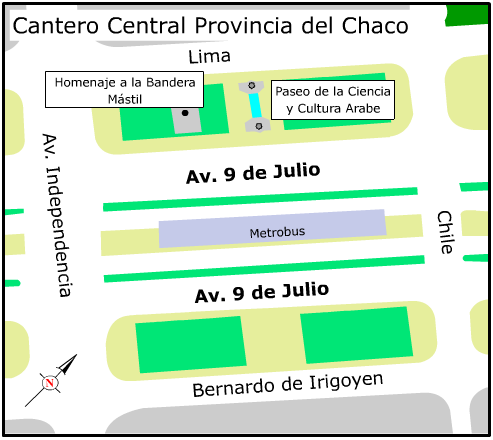 Cantero Central Provincia del Chaco