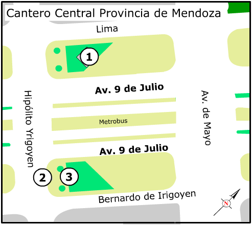 Cantero Central Provincia de Mendoza