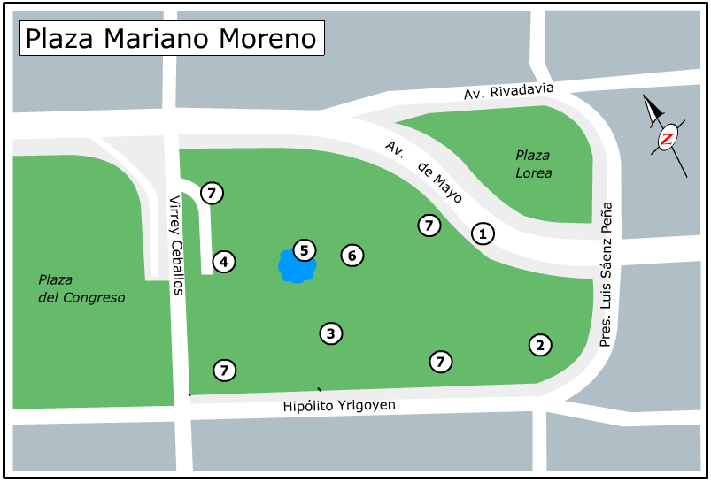 Plaza Mariano Moreno