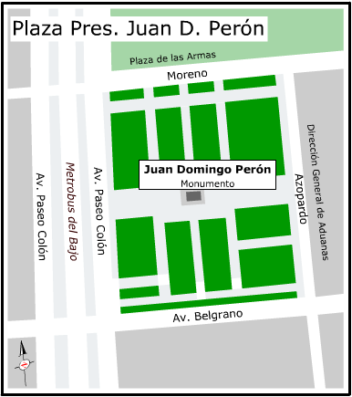 Plaza Pres. Juan D. Perón