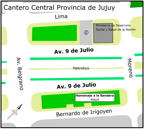 Cantero Central Provincia de Jujuy