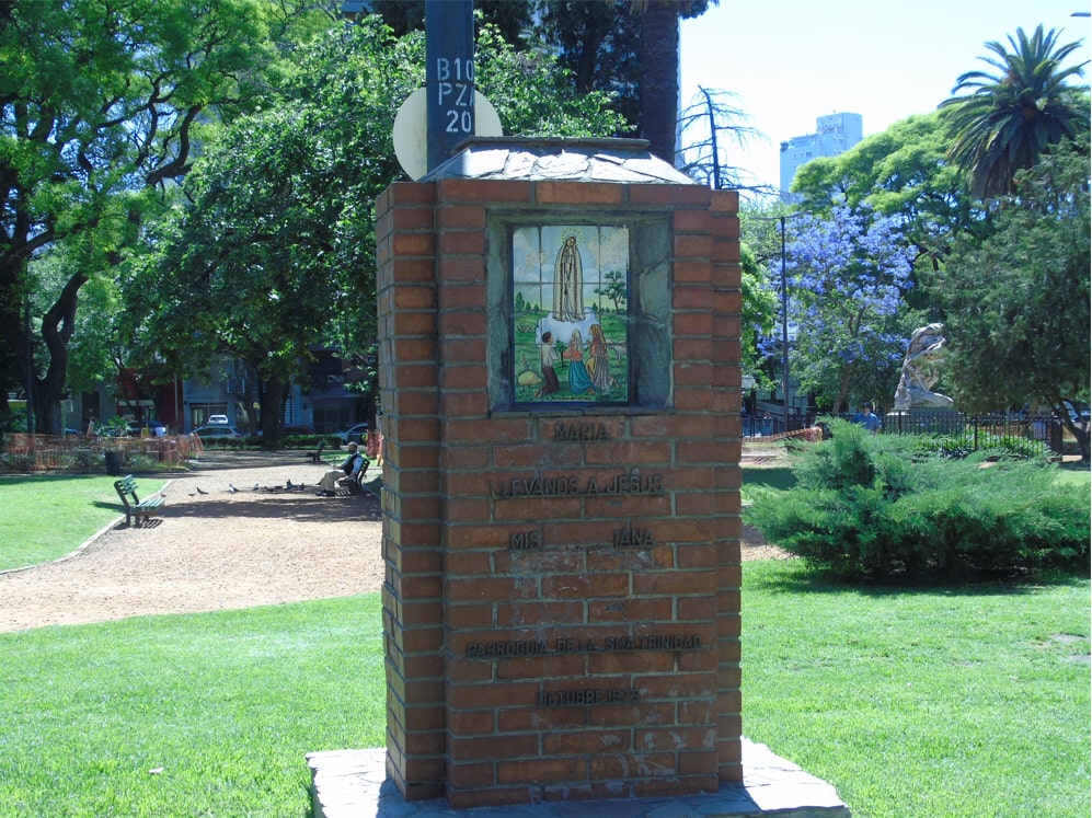 Homenaje a la Virgen de Fátima