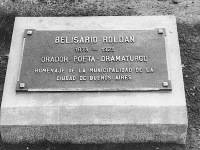 Homenaje a Belisario Roldán