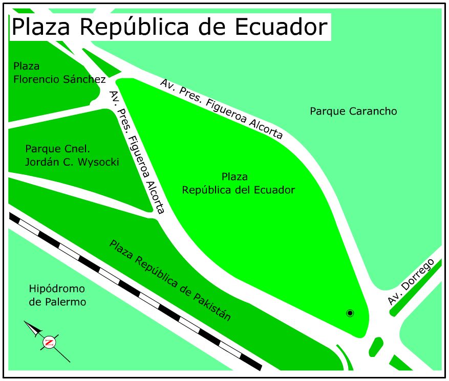 Plaza República de Ecuador