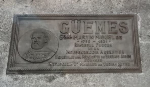 Homenaje a Guemes