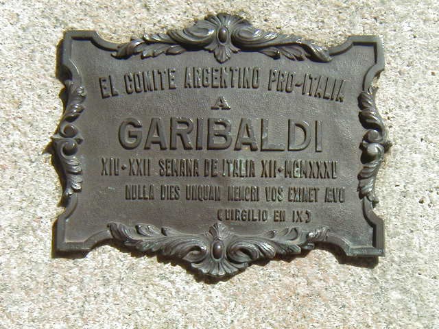 HOMENAJE A GARIBALDI