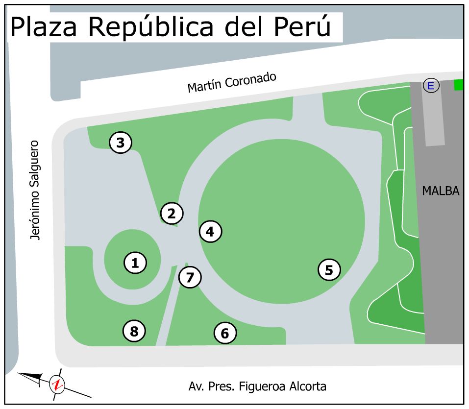 Plaza República del Perú