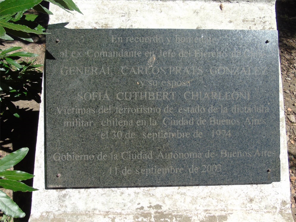 Homenaje a Carlos Prats Gonzalez