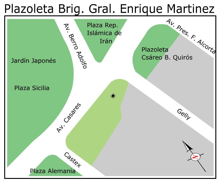 Plazoleta Brig. Gral. Enrique Martínez