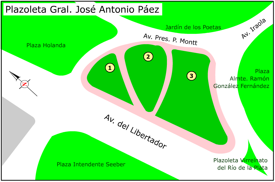 Plazoleta Gral. José Antonio Páez