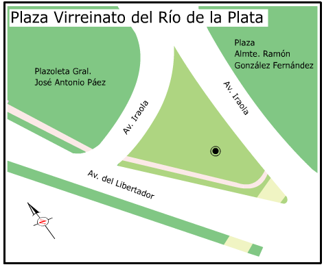 Plazoleta Virreinato del Río de la Plata