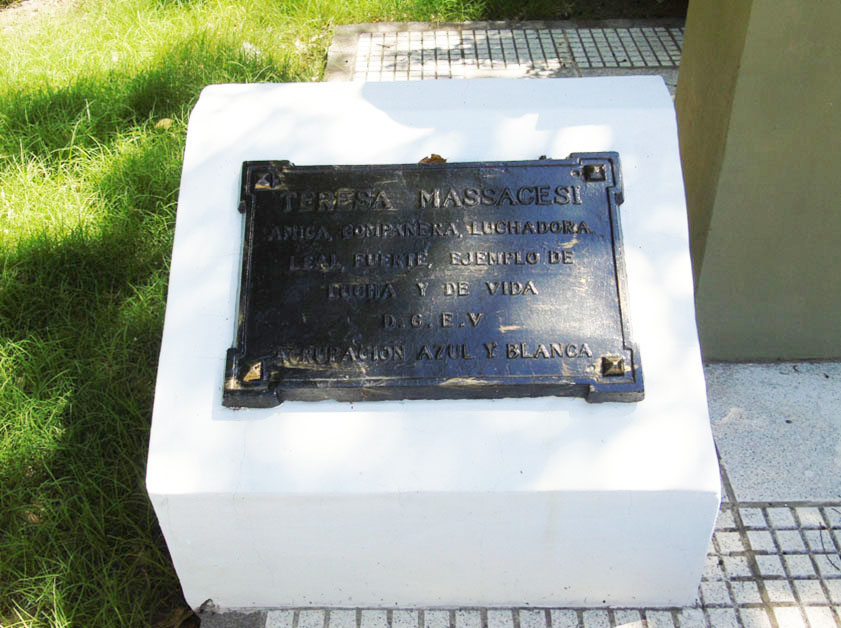 Homenaje a Eva Duarte de Perón