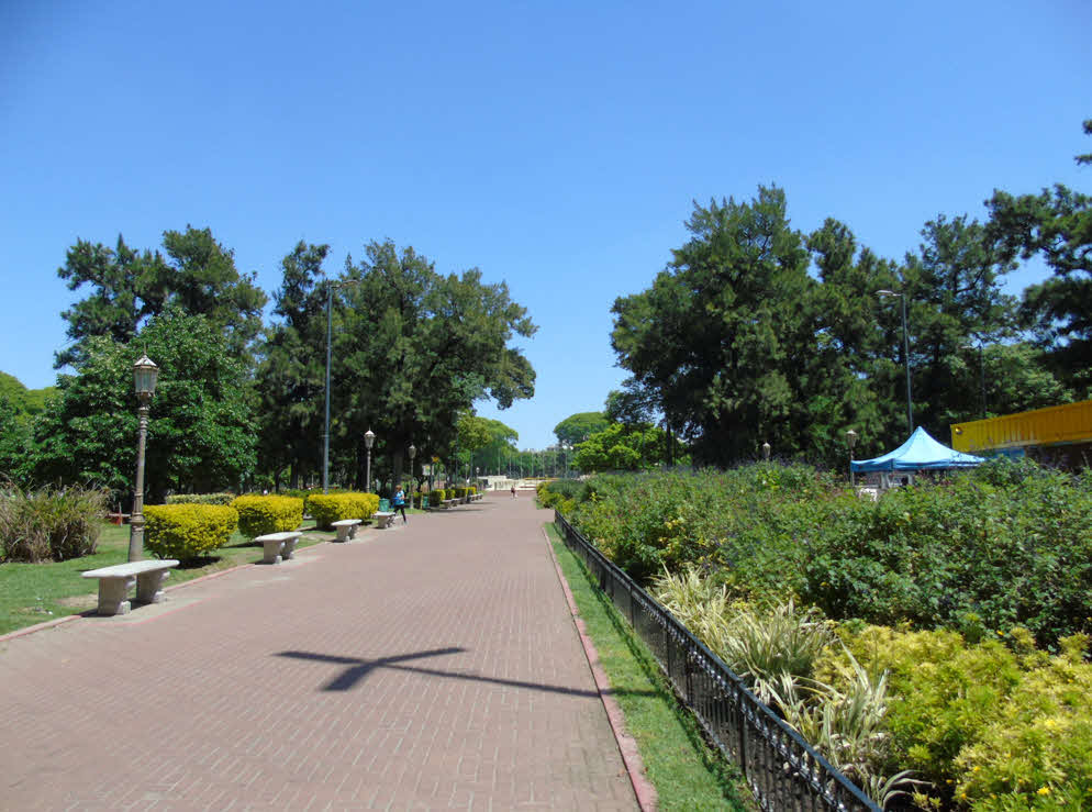 Vista del parque