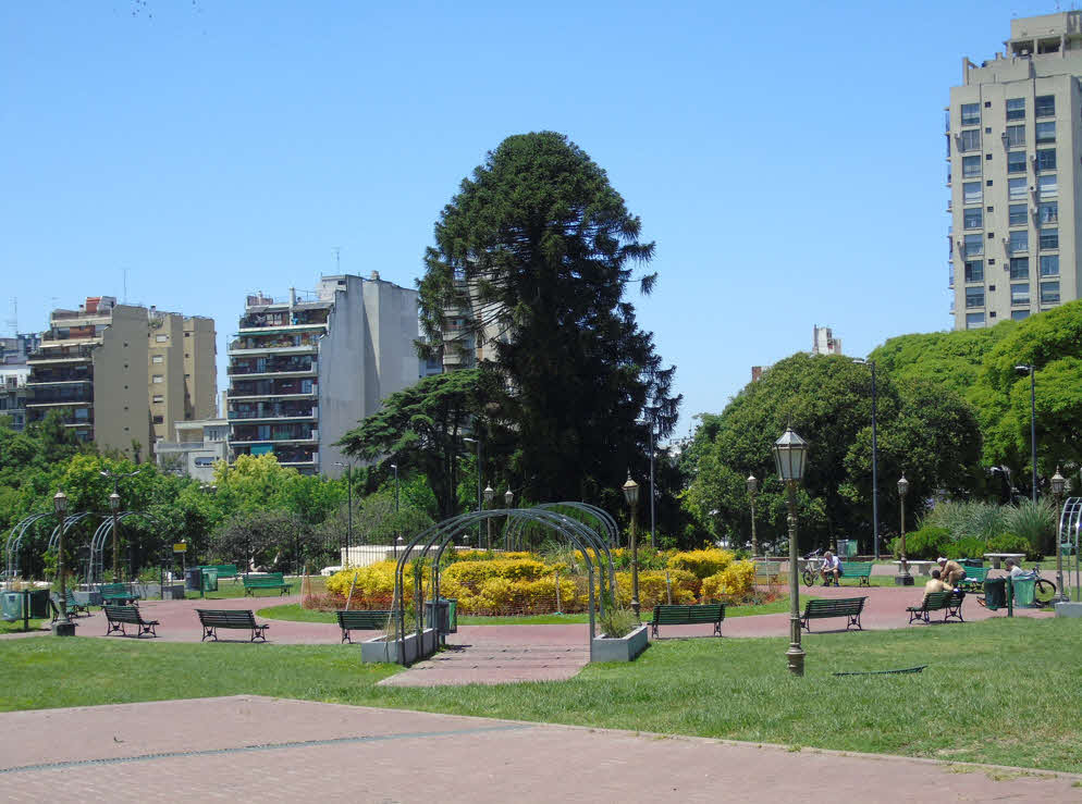 Vista del parque