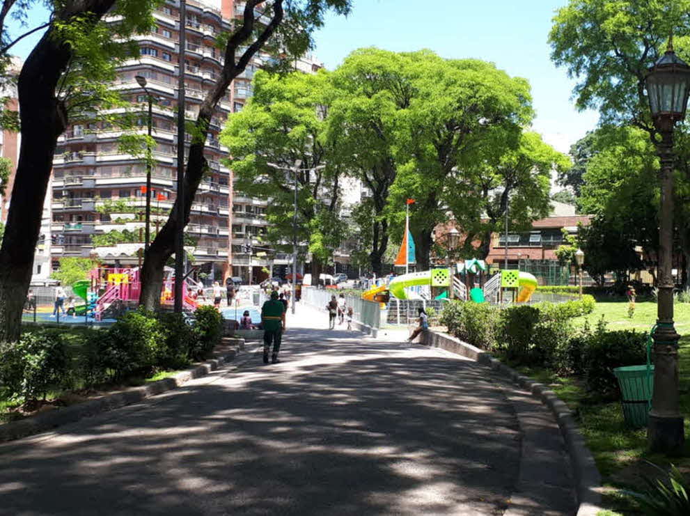 Vista del parque