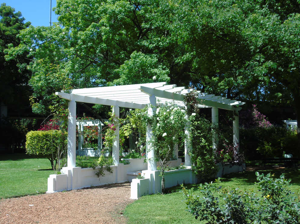 Pérgola artística