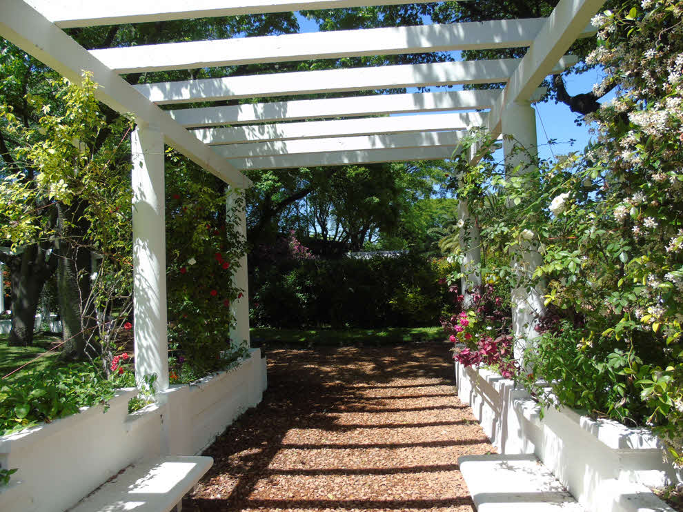 Pérgola artística