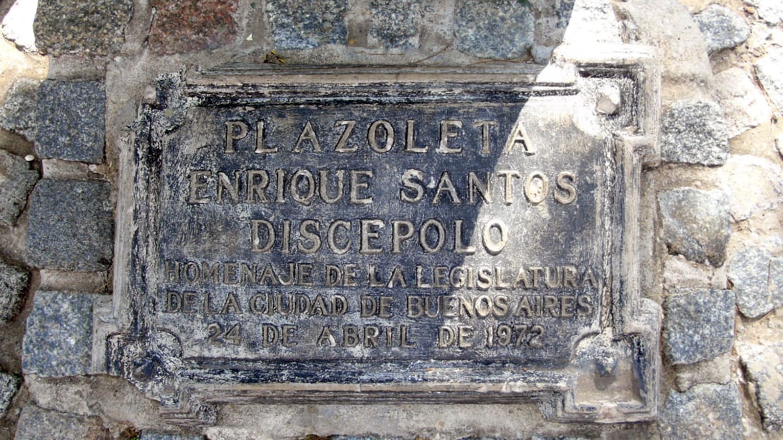 Plazoleta Enrique Santos Discépolo