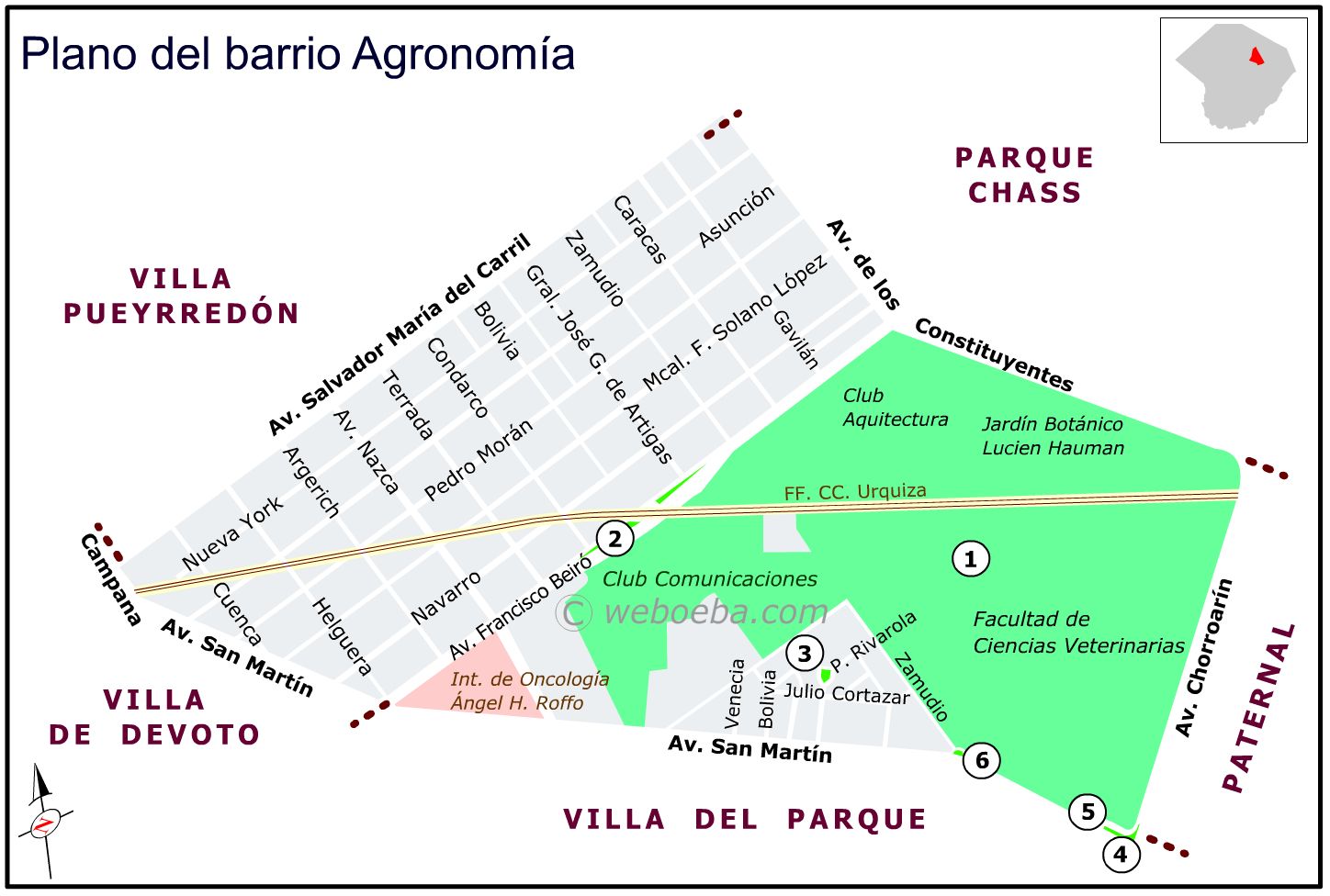 Plano de Agronomía