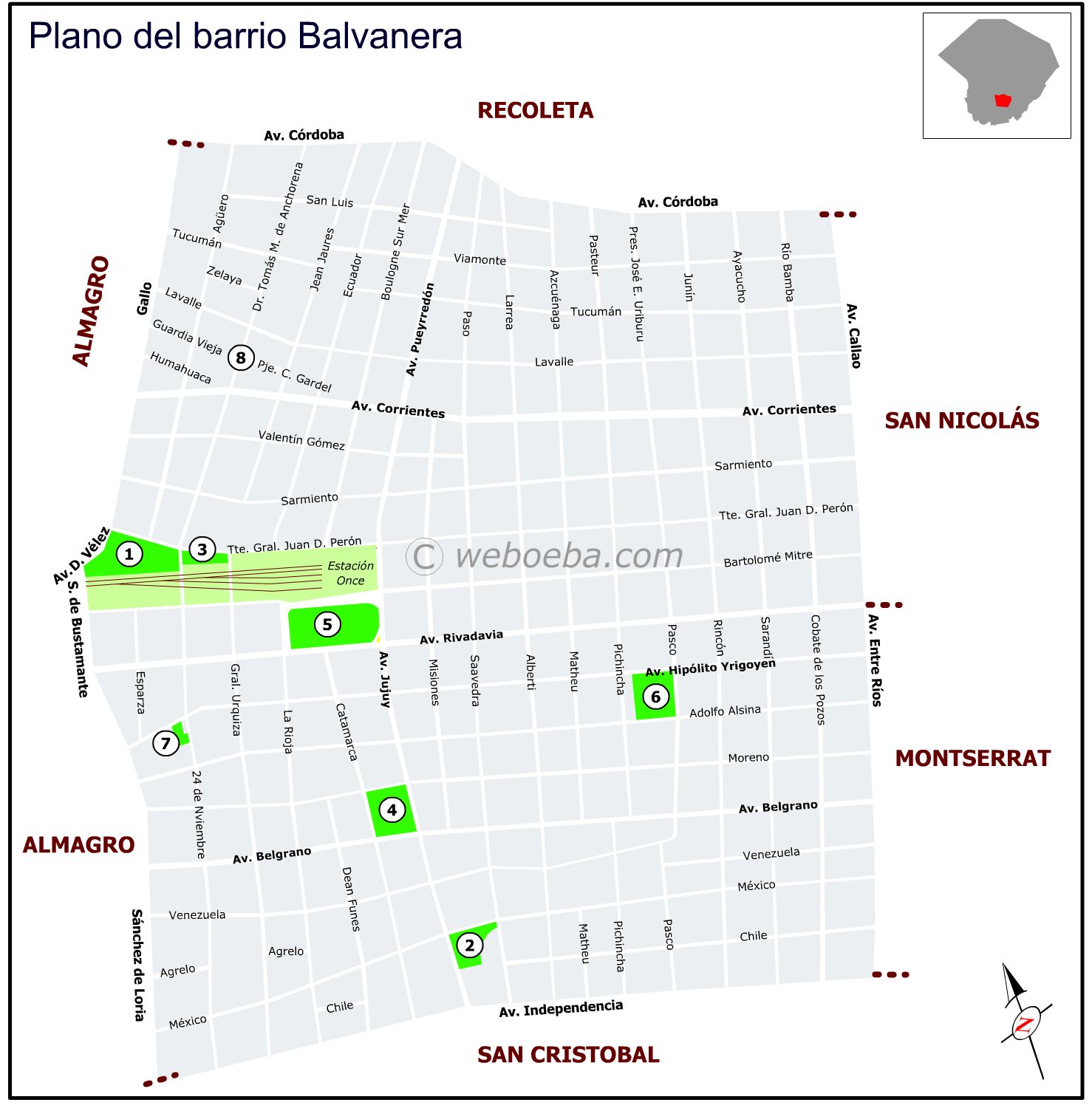 Plano de Almagro