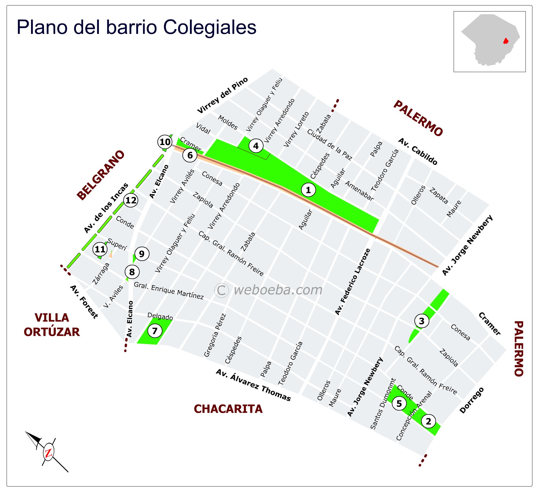 Plano de Colegiales