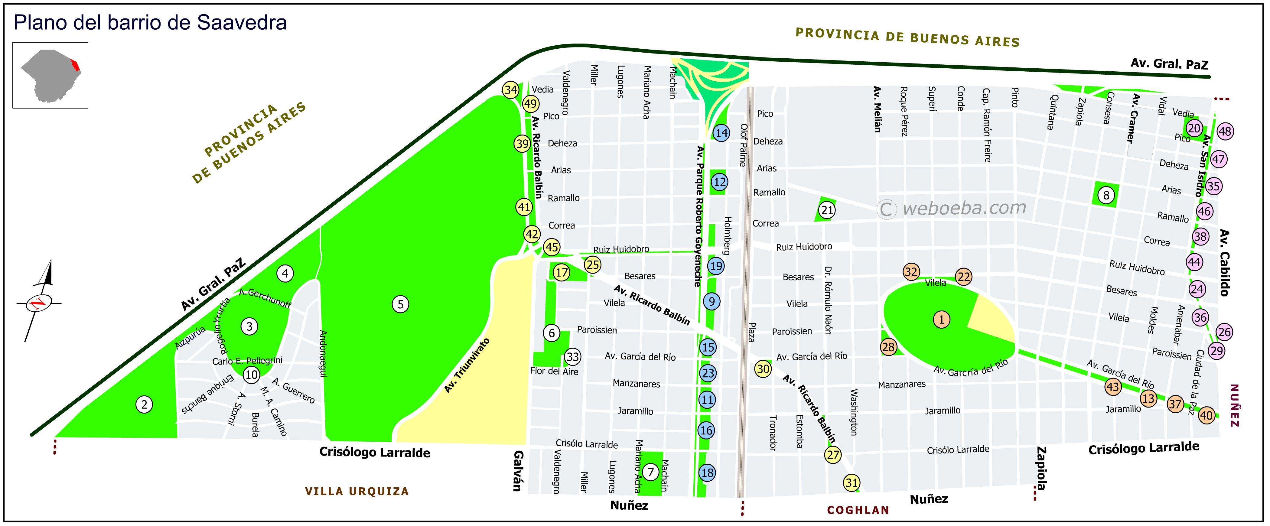 Plano de Saavedra