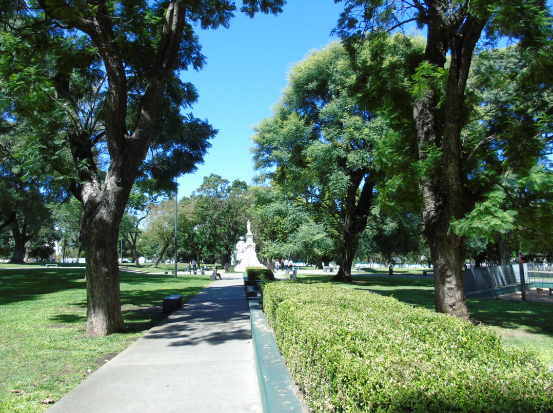 Vista del parque