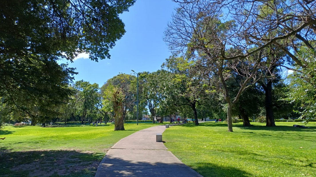 Vista del parque