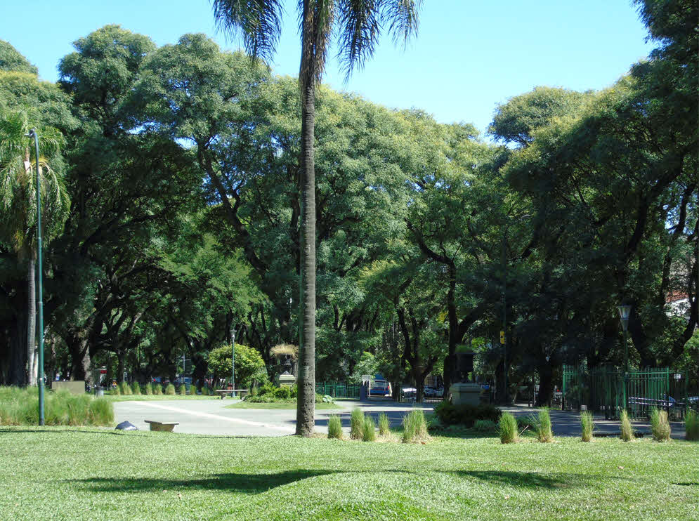 Vista del parque