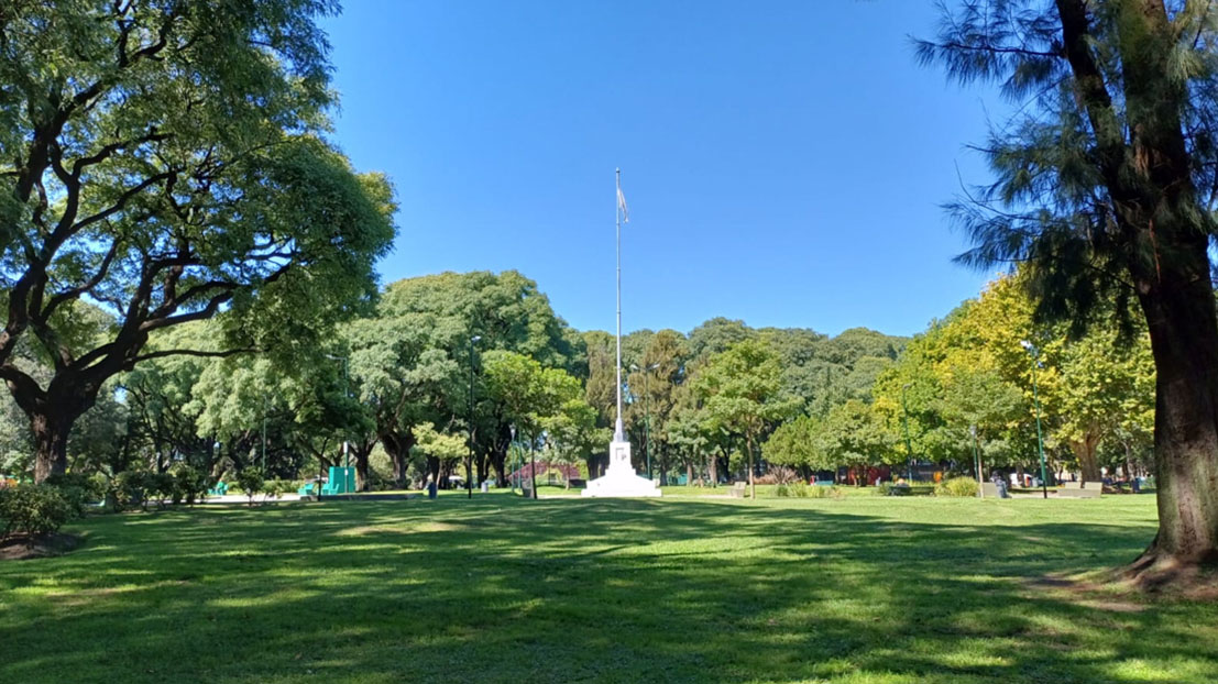 Vista del parque