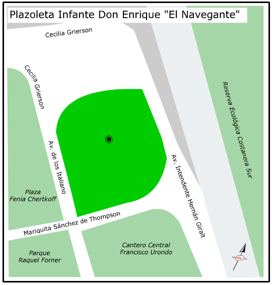 Plazoleta Don Enrique El Navagante