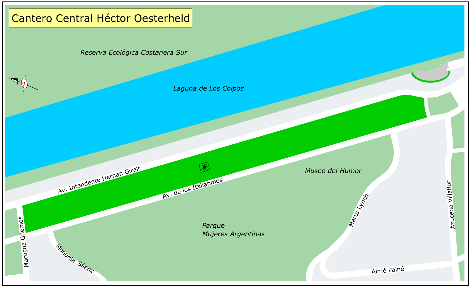 Cantero Central Héctor Oesterheld